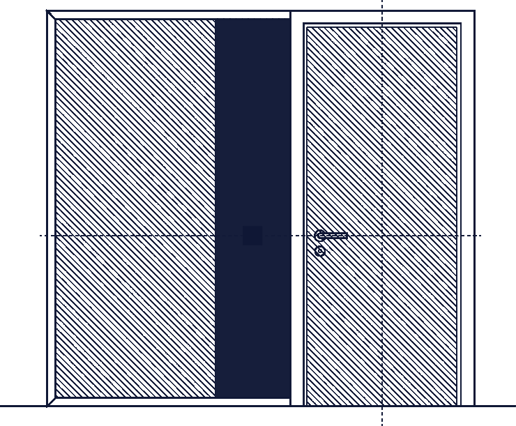 Section drawing: solid